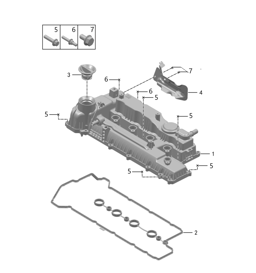 F1N1 - CYLINDER HEAD COVER