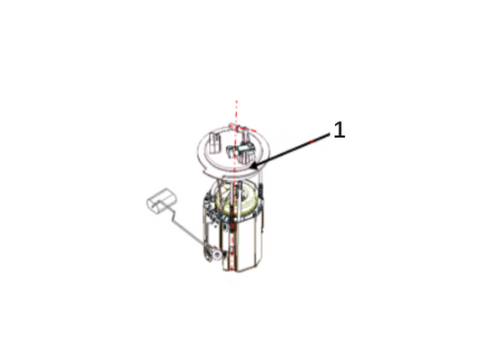 F1N1 - ELECTRONICALLY CONTROLLED INJECTION FUEL PUMP MODULE