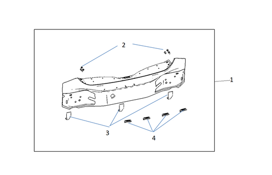 F1T1 - REAR WALL ASSEMBLY