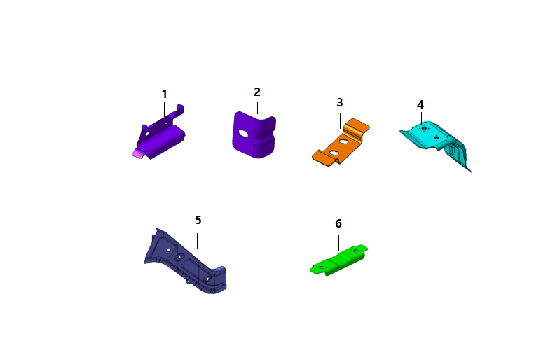 F1N1 - LEFT A-PILLAR INNER PLATE ASSEMBLY