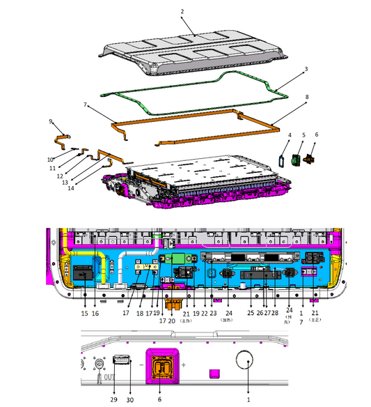 F1F2 - POWER BATTERY PACK ASSEMBLY