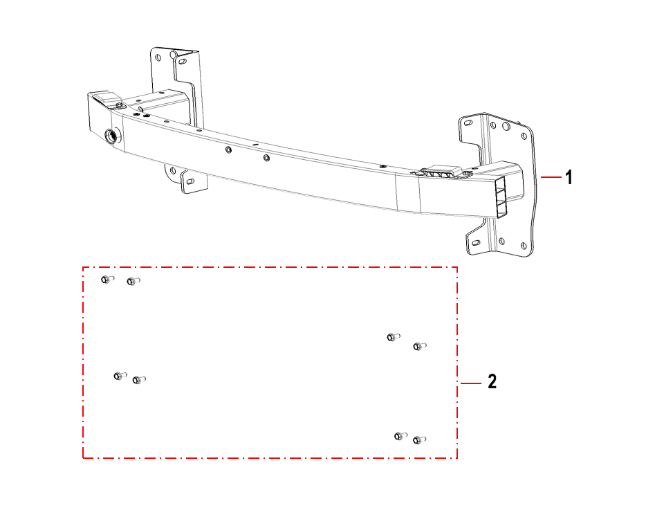 F1F2 - FRONT CRASH BEAM MODULE