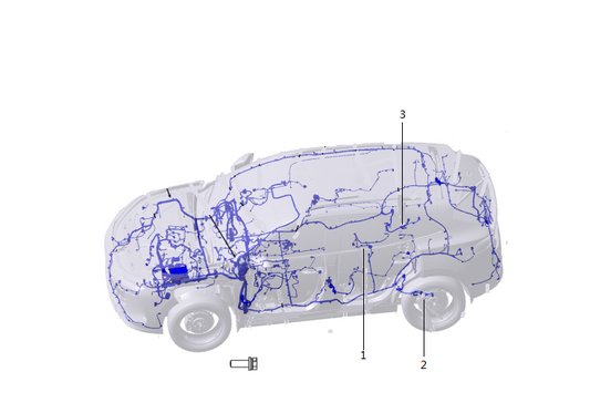 F1F2 - CHASSIS WIRING HARNESS MODULE