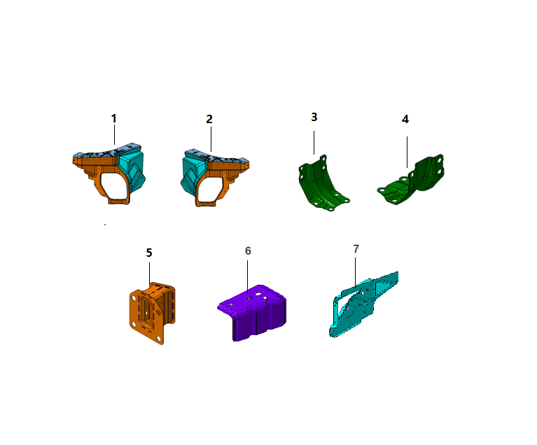 F1N1 - BODY MOUNTED PARTS MODULE