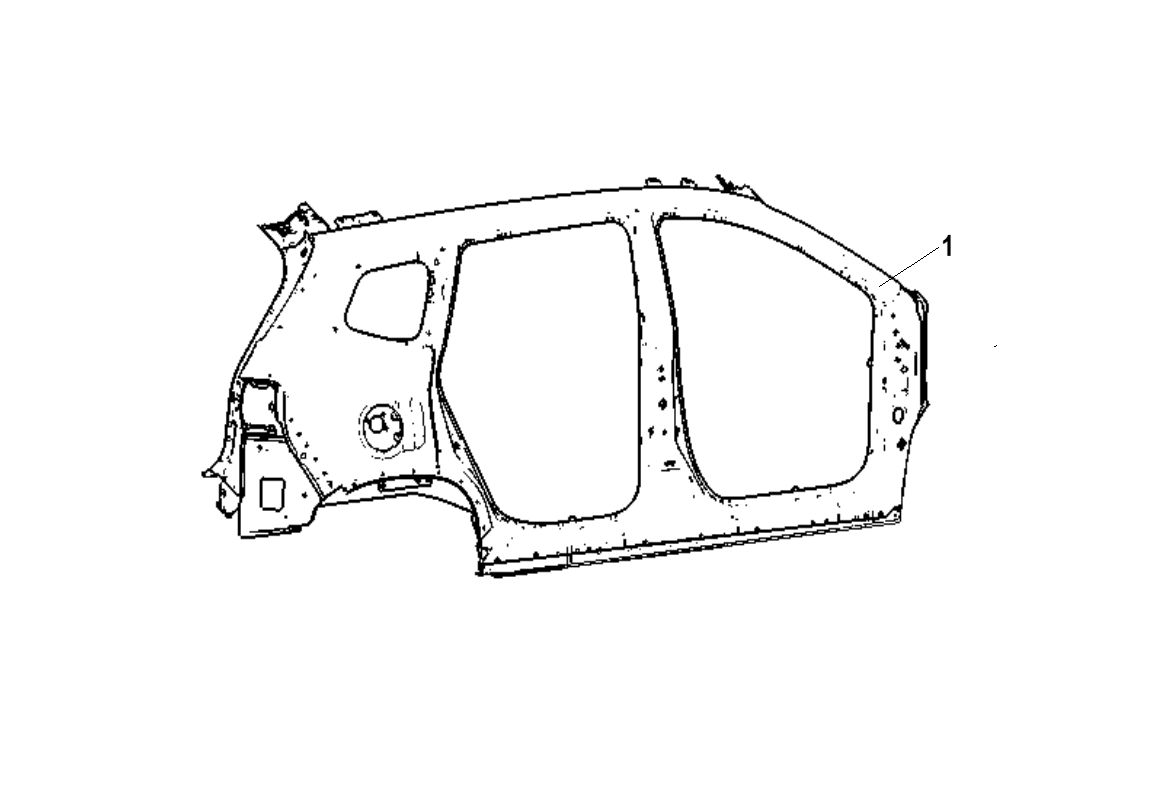 F1T1 - Right side assembly