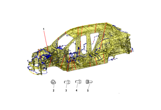 F1F2 - CABIN WIRING HARNESS MODULE