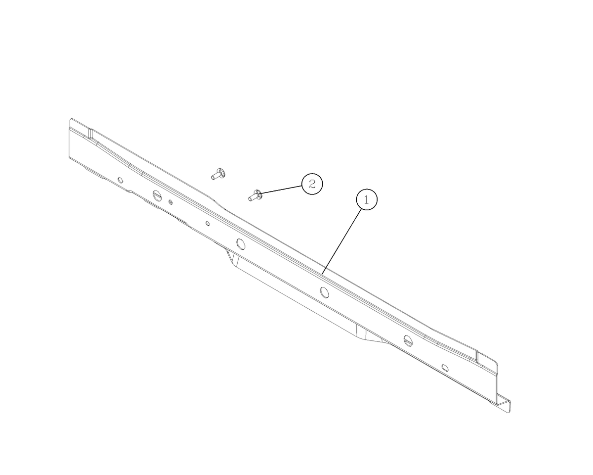 F1T1 - ASSEMBLY FOR INNER PLATE BODY OF LOWER BEAM OF FRONT PANEL