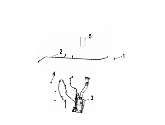 F1T1 - FRONT WINDSHIELD WASHER MODULE