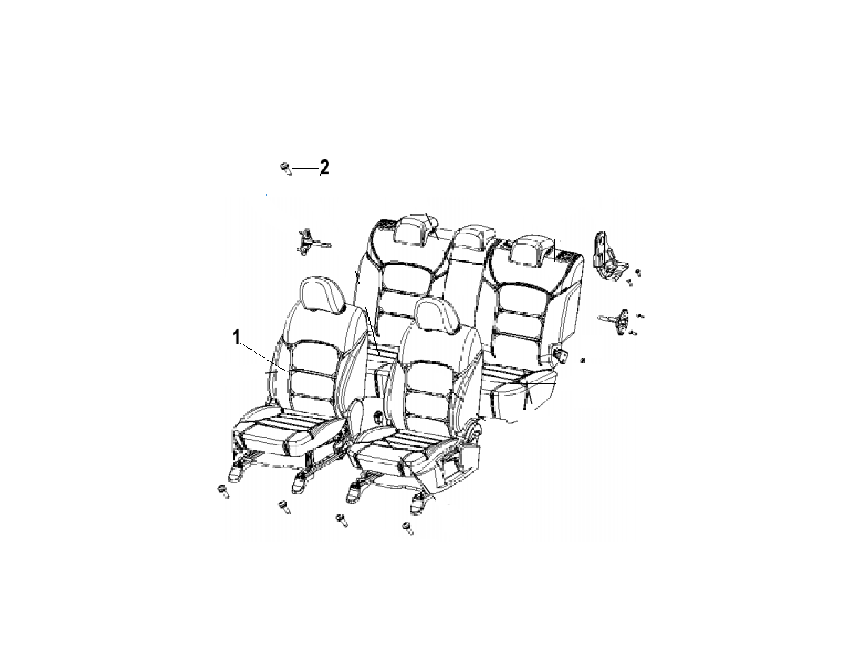 F1T1 - Passenger seat module