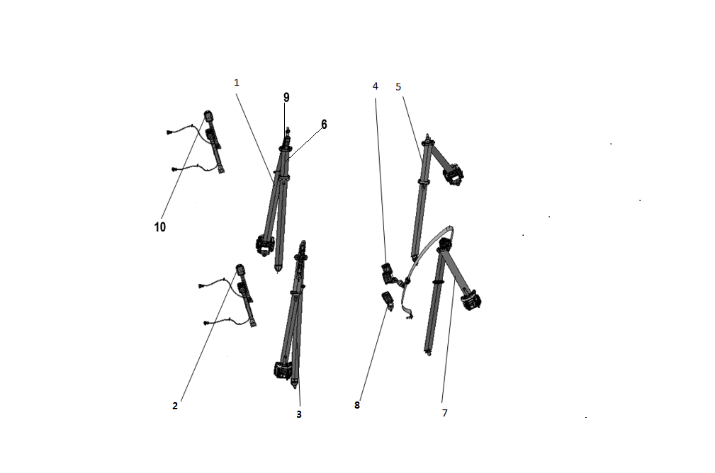 F1F2 - SEAT BELT ASSEMBLY MODULE