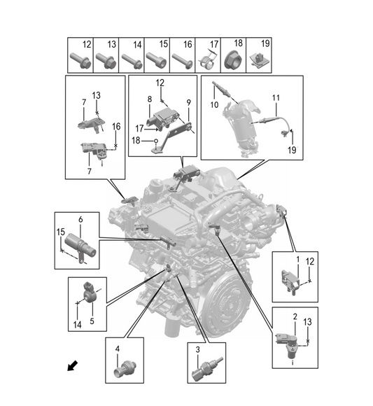 F1N1 - ENGINE ELECTRONIC COMPONENT