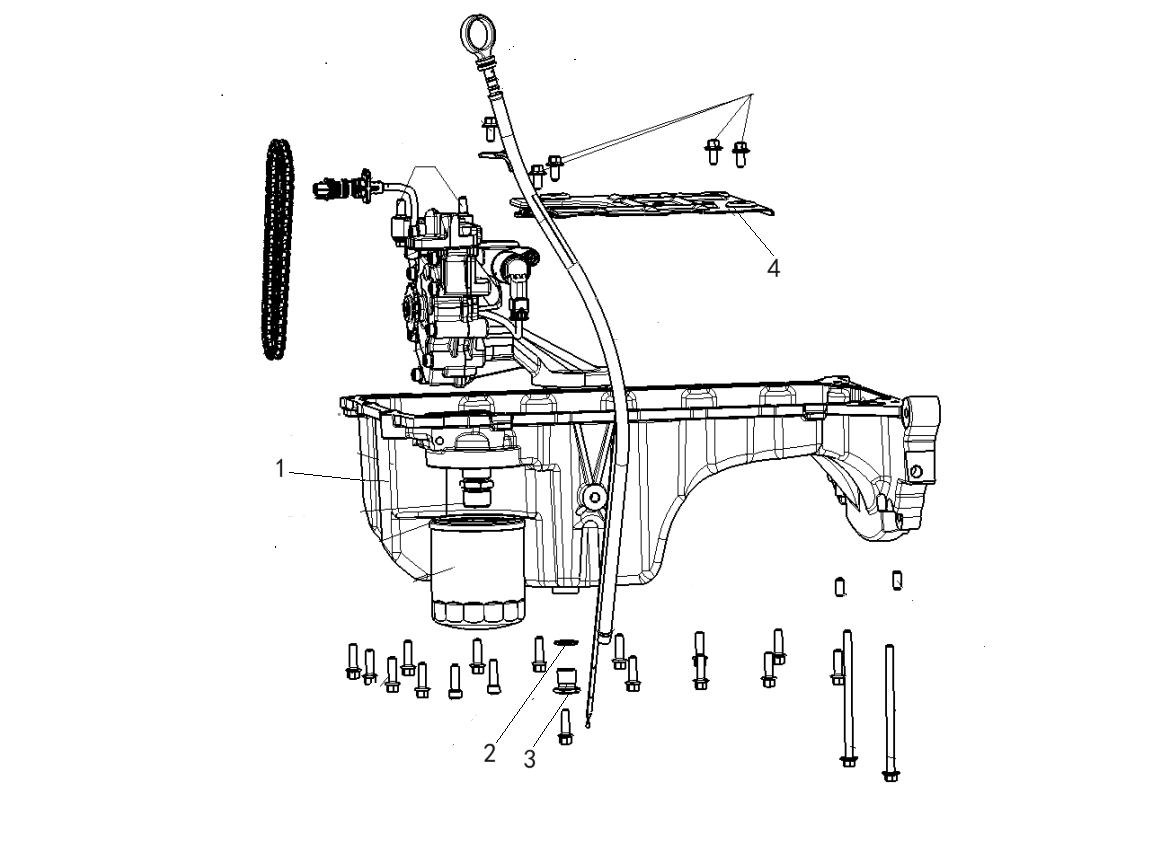 F1T1 - Oil pan 