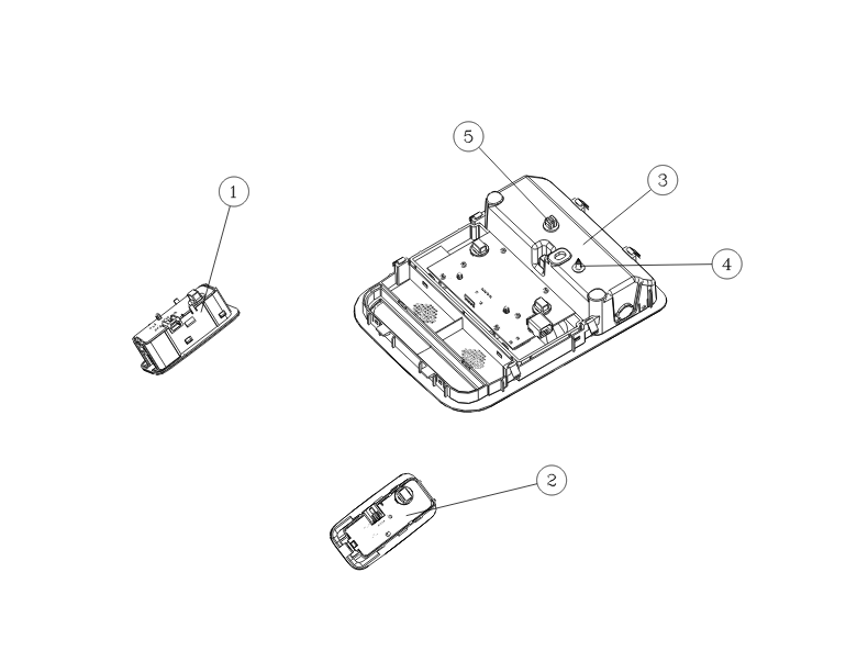 F1T1 - Indoor ceiling light module