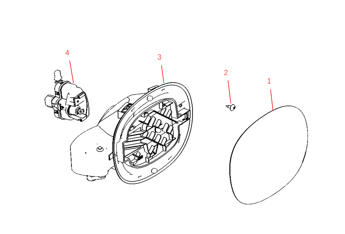 F1F2 - OIL FILLER CAP ASSEMBLY