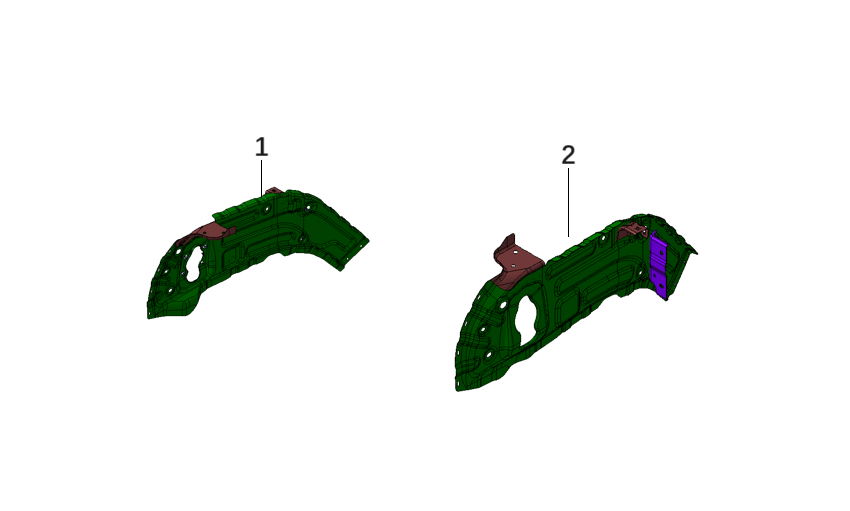 F1N1 - FRONT SIDE BEAM MODULE