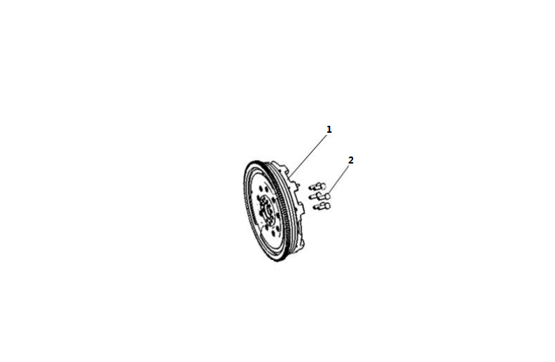 F1T1 - Crankshaft and flywheel module