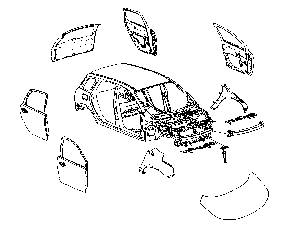 F1T1 - Body-in-white system