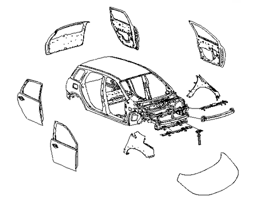 F1T1 - BODY-IN-WHITE SYSTEM