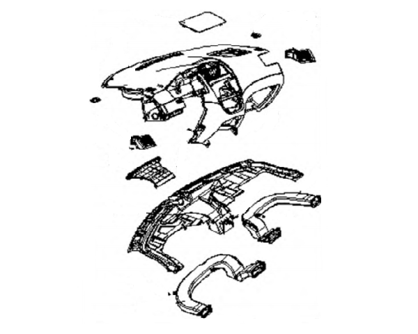F1T1 - Instrument panel system