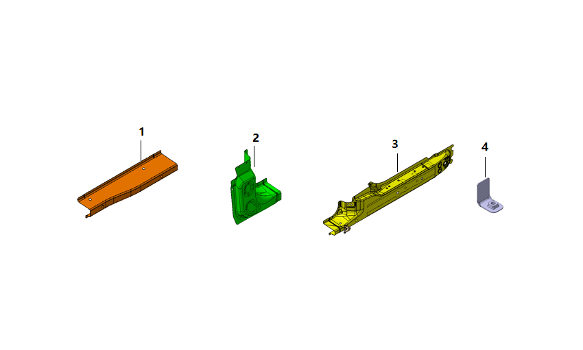 F1N1 - LEFT THRESHOLD ASSEMBLY