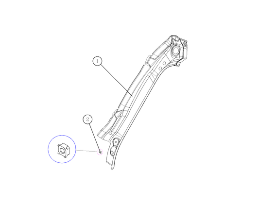 F1T1 - UPPER LEFT DRIP TANK ASSEMBLY
