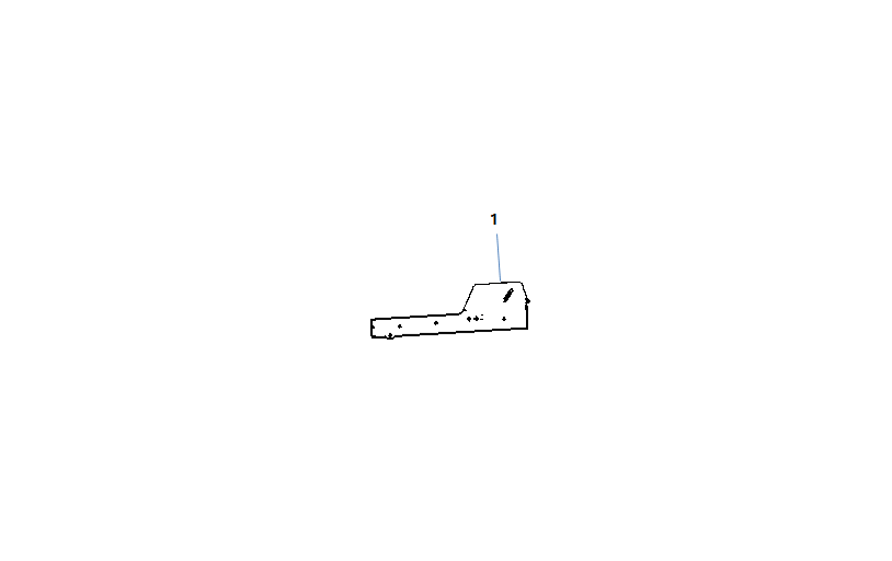 F1T1 - right rear floor assembly